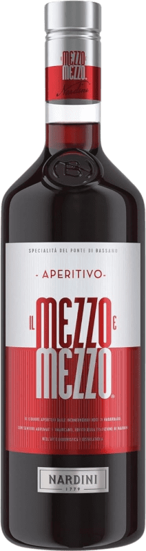 Envio grátis | Licores Bortolo Nardini Il Mezzoemezzo Itália 1 L