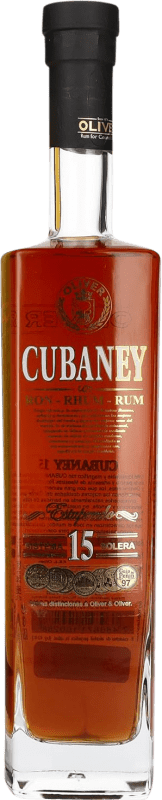 免费送货 | 朗姆酒 Cubaney Estupendo Solera 古巴 15 岁 70 cl