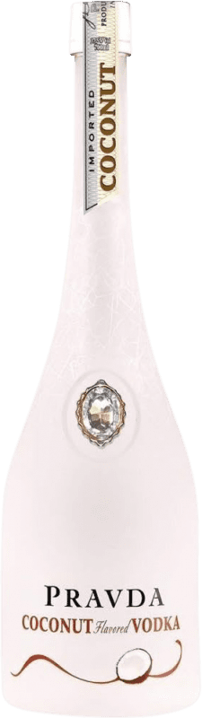 Envoi gratuit | Vodka Pravda Pologne 70 cl Coconut — Noix de Coco