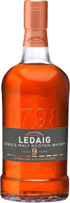 Whisky Single Malt Tobermory Ledaig Bordeaux Red Wine Cask Strength Limited Release 9 Anni