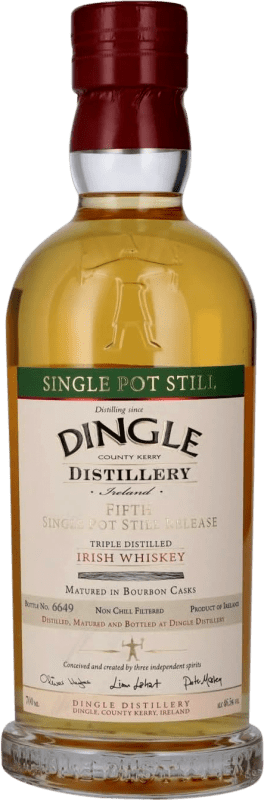 Free Shipping | Whisky Single Malt Dingle Pot Still Fifth Single Ireland 70 cl