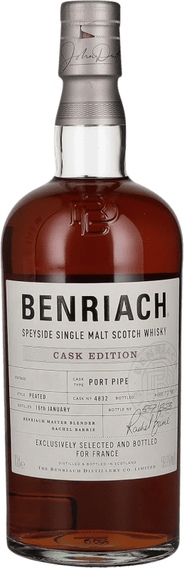 106,95 € | Whisky Single Malt The Benriach Peated Cask Edition Vintage Speyside Royaume-Uni 12 Ans 70 cl