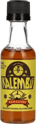 Free Shipping | Rum Kalembú Karibischer Mamajuana Dominican Republic Miniature Bottle 5 cl PET