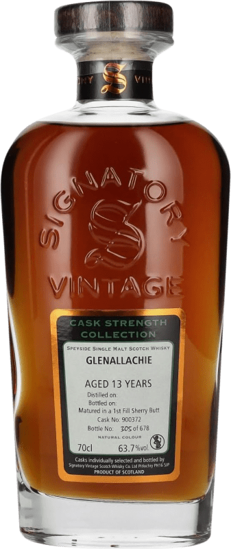 送料無料 | ウイスキーブレンド Signatory Vintage Cask Strength Collection at Glenallachie イギリス 13 年 70 cl