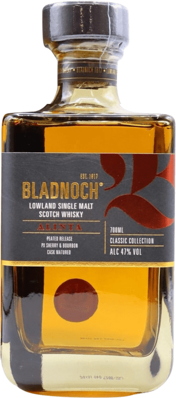 免费送货 | 威士忌单一麦芽威士忌 Bladnoch Alinta 低地 英国 70 cl