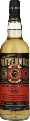 威士忌单一麦芽威士忌 Douglas Laing's Provenance at Linkwood 8 岁 70 cl