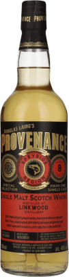 Whisky Single Malt Douglas Laing's Provenance at Linkwood 8 Ans 70 cl