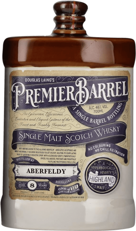 85,95 € | Single Malt Whisky Douglas Laing's At Aberfeldy 1er Premier, Barrel United Kingdom 8 Years 70 cl