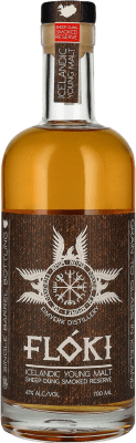 Whisky Single Malt Flóki Icelandic Young Sheep Dung Reserva 70 cl Smoky — Fumado, Malt — Malte