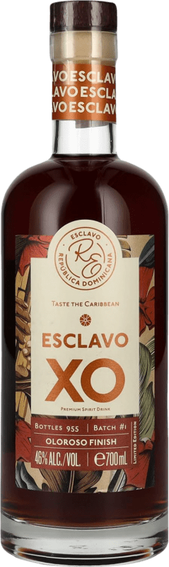 Envoi gratuit | Rhum Esclavo Oloroso Finish XO République Dominicaine 70 cl