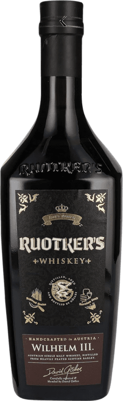 Free Shipping | Single Malt Whisky Ruotker's Wilhelm III Austria 70 cl