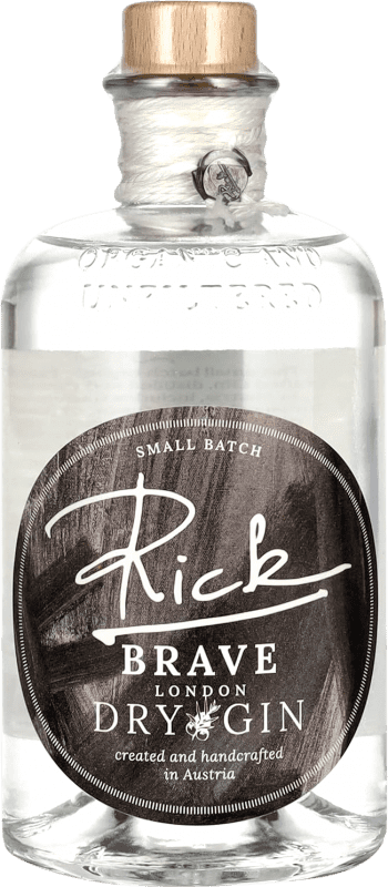 Envío gratis | Ginebra Rick Brave Austria Botella Medium 50 cl Envío gratis | Ginebra Rick Brave Austria Botella Medium 50 cl