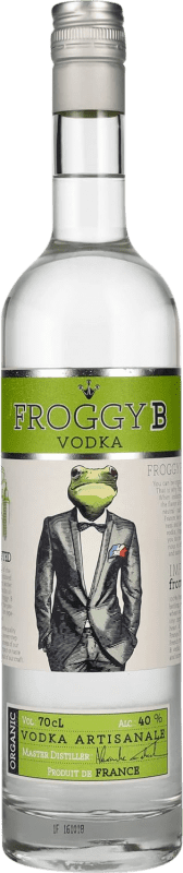 23,95 € | Vodka Froggy B Artesanal Francia 70 cl
