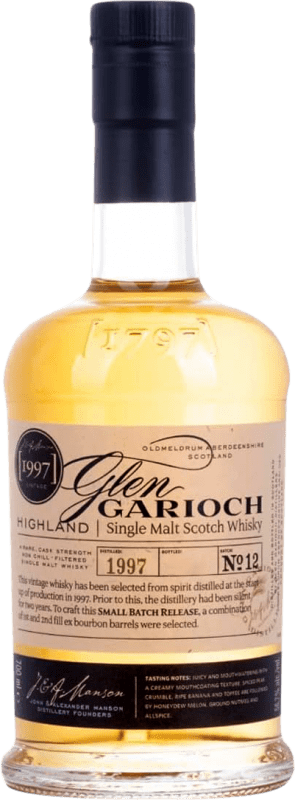 Envoi gratuit | Single Malt Whisky Glen Garioch Vintage Highlands Royaume-Uni 70 cl