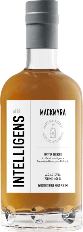 免费送货 | 威士忌单一麦芽威士忌 Mackmyra Intelligens AI02 瑞典 70 cl