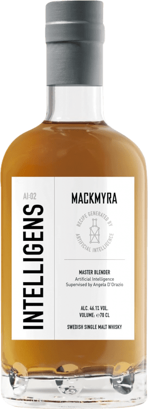 65,95 € | Single Malt Whisky Mackmyra Intelligens AI02 Sweden 70 cl