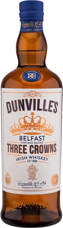 Kostenloser Versand | Blended Whisky Dunville's Three Crowns Vintage Irland 70 cl