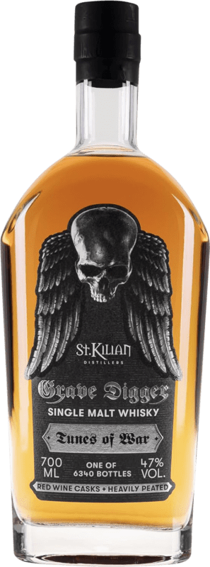 Envio grátis | Whisky Single Malt ‎St. Kilian Grave Digger Tunes of War Alemanha 70 cl