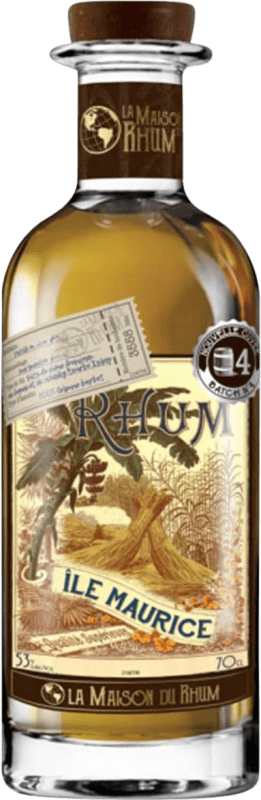 Free Shipping | Rum La Maison du Rhum Île Maurice Nº 4 Batch Venezuela 70 cl