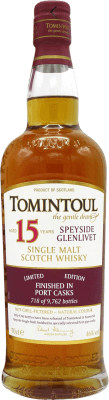 Blended Whisky Tomintoul Port Casks Finish Limited Edition 15 Ans