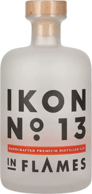 送料無料 | ジン In Flames Ikon Nº 13 Autograph Limited Edition スウェーデン ボトル Medium 50 cl