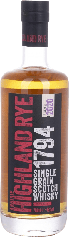 217,95 € | Single Malt Whisky Arbikie Highland Rye. 1794 Release Highlands Royaume-Uni 70 cl