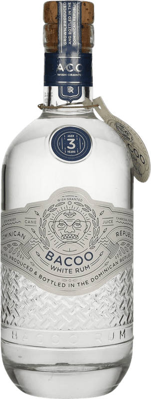 Envoi gratuit | Rhum Bacoo White — Blanc République Dominicaine 3 Ans 70 cl
