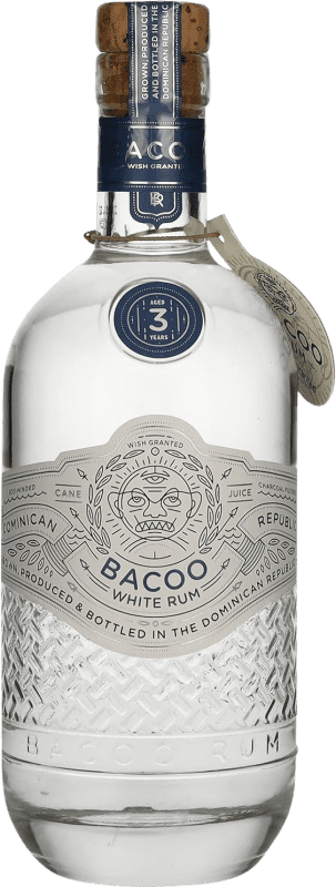 62,95 € Envio grátis | Rum Bacoo White 3 Anos