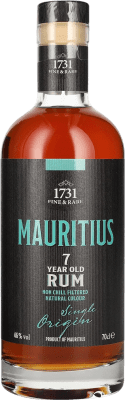 Rhum 1731 Fine & Rare Mauritius Single Origin Old — Vieux 7 Ans 70 cl