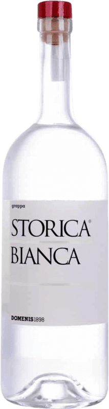72,95 € Kostenloser Versand | Grappa Domenis 1898 Storica Bianca — Weiße Spezialflasche 1,5 L
