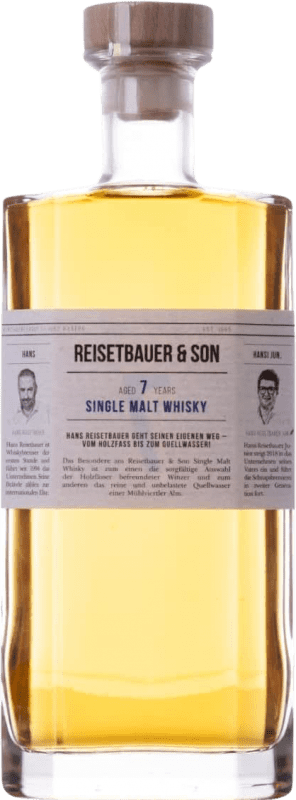 Kostenloser Versand | Whiskey Single Malt Reisetbauer Österreich 7 Jahre 70 cl