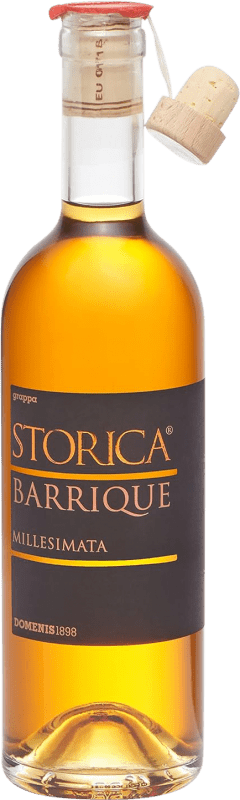 44,95 € Kostenloser Versand | Grappa Domenis 1898 Storica Millesimato Holzfass Medium-Flasche 50 cl