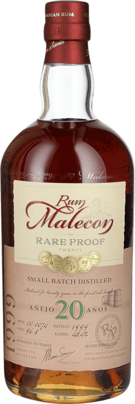 129,95 € Бесплатная доставка | Ром Bodegas de América Rare Proof Añejo 20 Лет