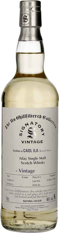 Kostenloser Versand | Blended Whisky Signatory Vintage The Un-Chillfiltered at Caol Ila Collection — Kollektion Großbritannien 8 Jahre 70 cl