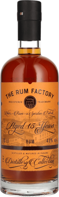 86,95 € Free Shipping | Rum The Rum Factory 15 Years