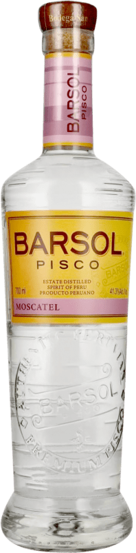 68,95 € Envio grátis | Aguardente Pisco Barsol