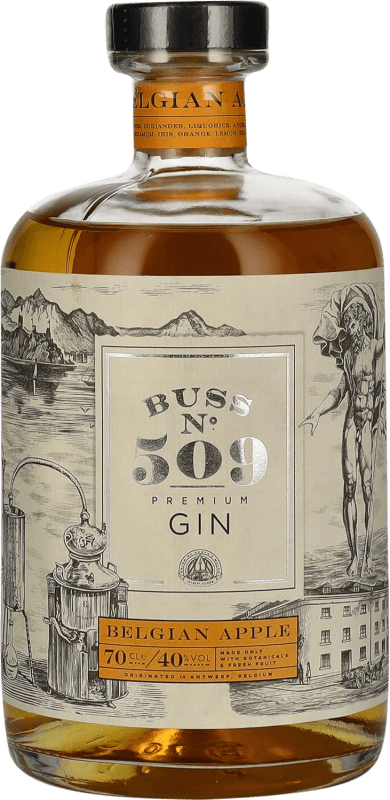 免费送货 | 金酒 Buss Nº 509 Appel Gin 比利时 70 cl