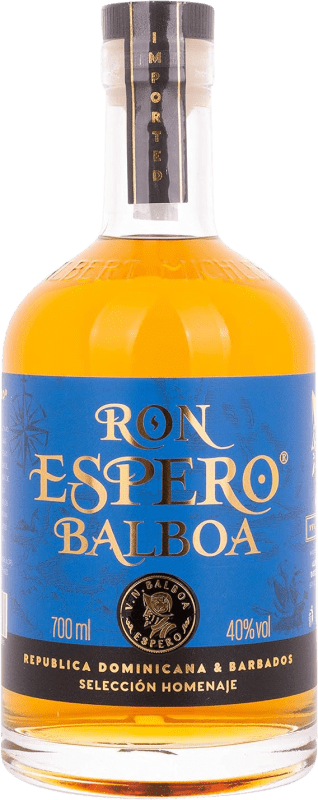 Free Shipping | Rum Espero Balboa Homenaje Selection Dominican Republic 70 cl