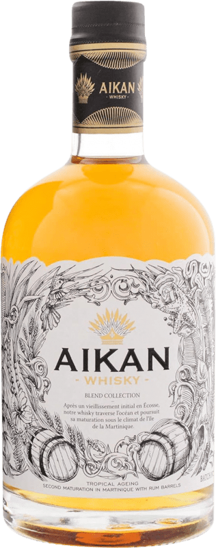 Envoi gratuit | Whisky Blend Aikan Nº 3 Batch, Collection France Bouteille Medium 50 cl