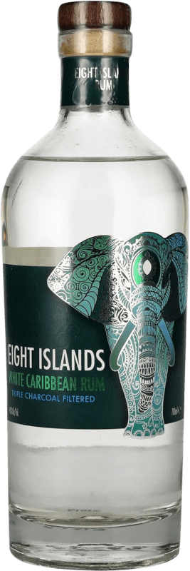 22,95 € 免费送货 | 朗姆酒 West Cork Eight Islands Caribbean White — 白色的