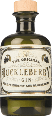 Spedizione Gratuita | Gin Huckleberry Germania Bottiglia Miniatura 4 cl