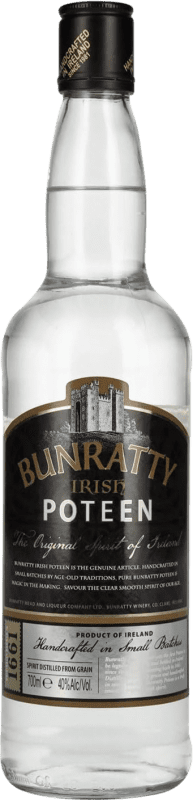 Envio grátis | Licores Bunratty. Irish Potcheen Irlanda 70 cl