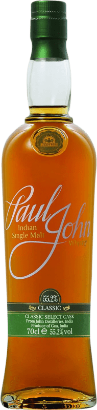 105,95 € | Single Malt Whisky Paul John Cask — Fass, Klassisch, Auswahl Indien 70 cl