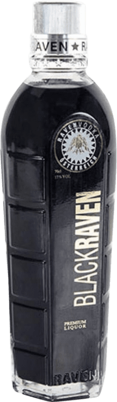 Envio grátis | Vodca Raven Black Áustria 70 cl