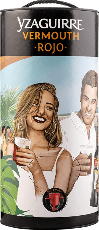 37,95 € Spedizione Gratuita | Vermouth Sort del Castell Rojo Tradizionale Bag in Box 3 L