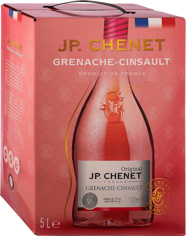 43,95 € Free Shipping | Rosé wine JP. Chenet Rosado Bag in Box 5 L