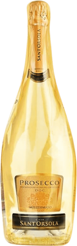 送料無料 | 白スパークリングワイン Sant'Orsola Millesimato Extra Dry 余分な乾燥 D.O.C. Prosecco ベネト イタリア Glera マグナムボトル 1,5 L