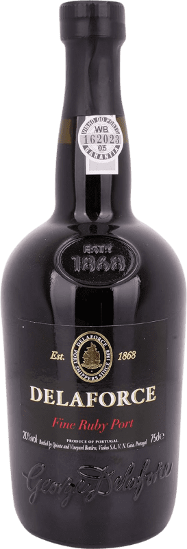 19,95 € | Красное вино Delaforce Ruby — Руби Дора Португалия Malvasia — Мальвасия, Rabigato — Рабигату 75 cl