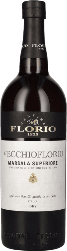 免费送货 | 强化酒 Florio Vecchioflorio Superiore 干 D.O.C. Marsala 西西里岛 意大利 Grillo 75 cl