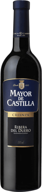 10,95 € Spedizione Gratuita | Vino Rosso García Carrión Mayor de Castilla Crianza — Invecchiato in Botte D.O. Ribera del Duero